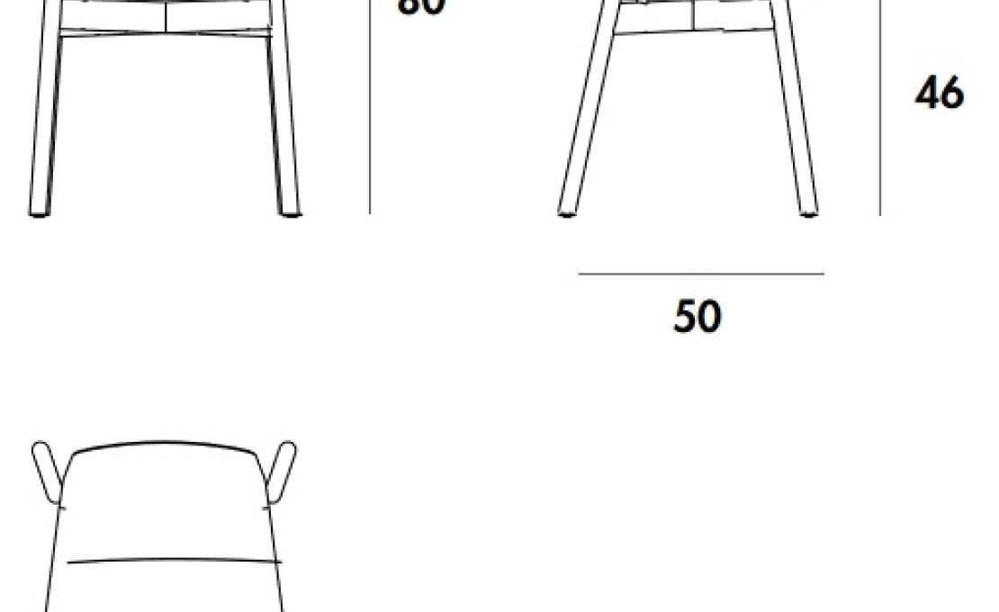 Стул от фабрики Sovet Italia модель Two Tone 