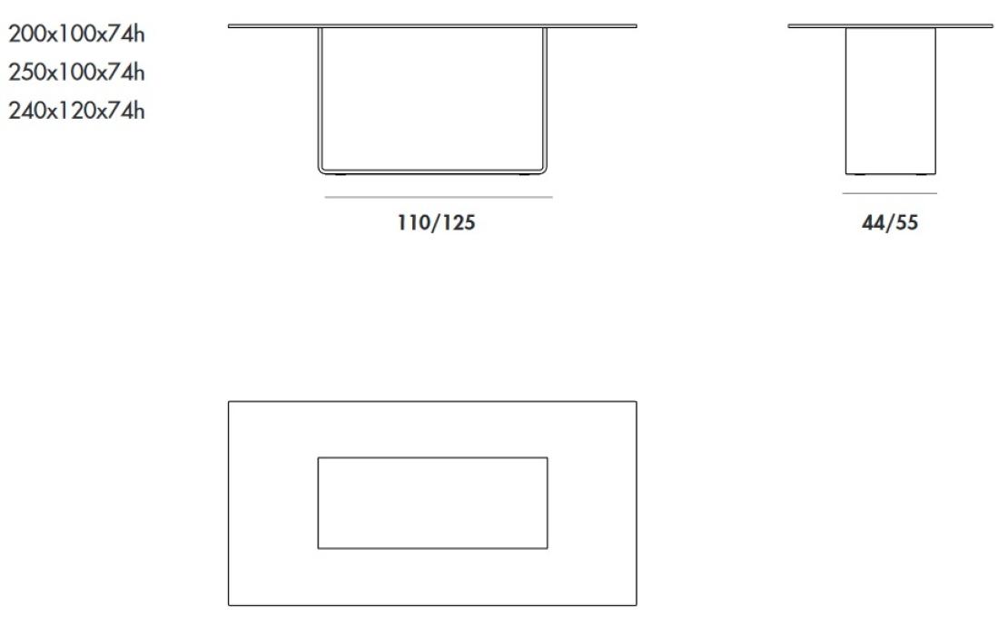Стол от фабрики Sovet Italia модель Valencia Table
