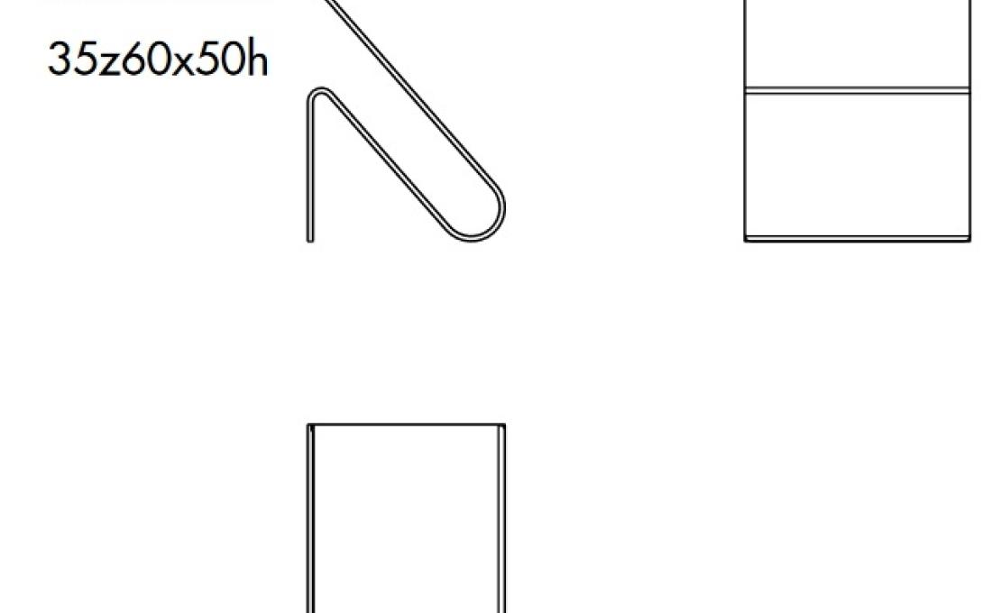 Журнальный столик от фабрики Sovet Italia модель Zeta Side Table